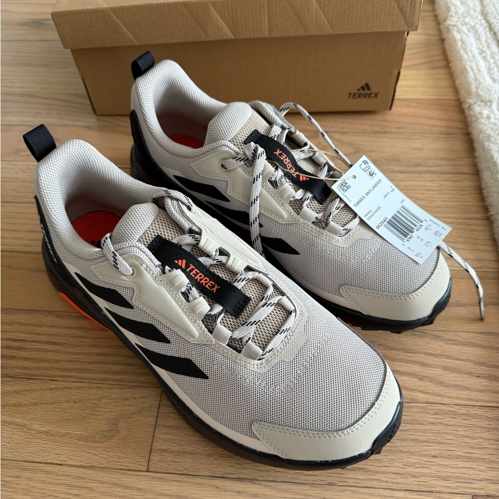 Adidas Terrex Men's Beige and Black Athletic Shoes